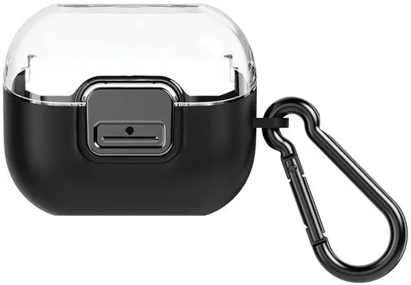 Husa de protectie pentru Galaxy Buds 3, Galaxy Buds 3 Pro - Clip Case, cu clema - Transparent
