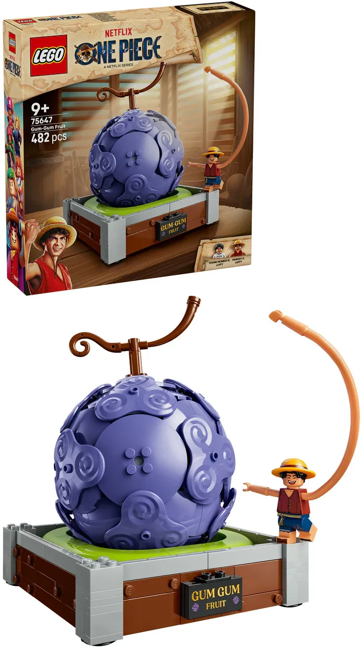 Set de constructie LEGO ONE PIECE Fructul Gumei 75647, 482 piese
