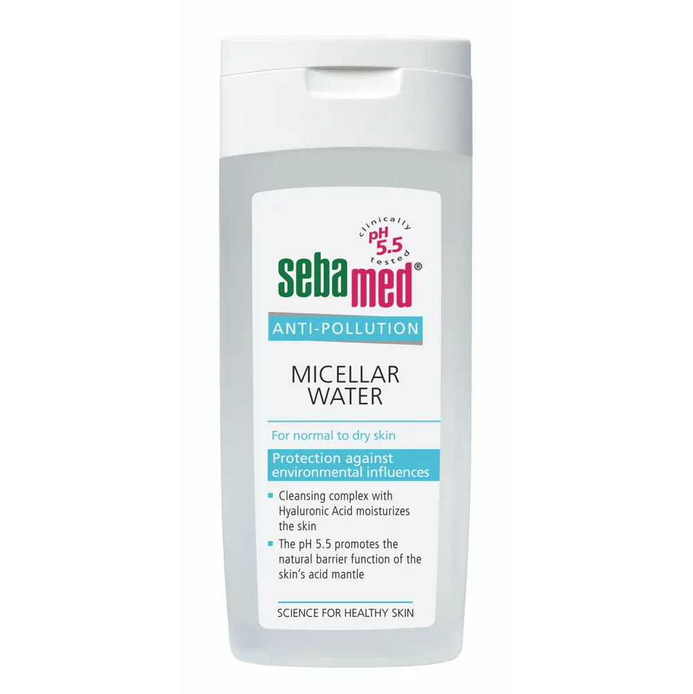 Apa micelara antipoluare pentru ten normal si uscat, Sebamed, 200 ml