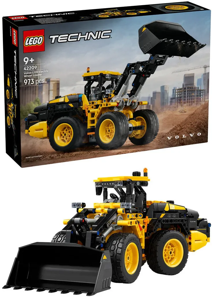 LEGO Technic - Incarcator frontal Volvo L120 Electric 42209, 973 piese