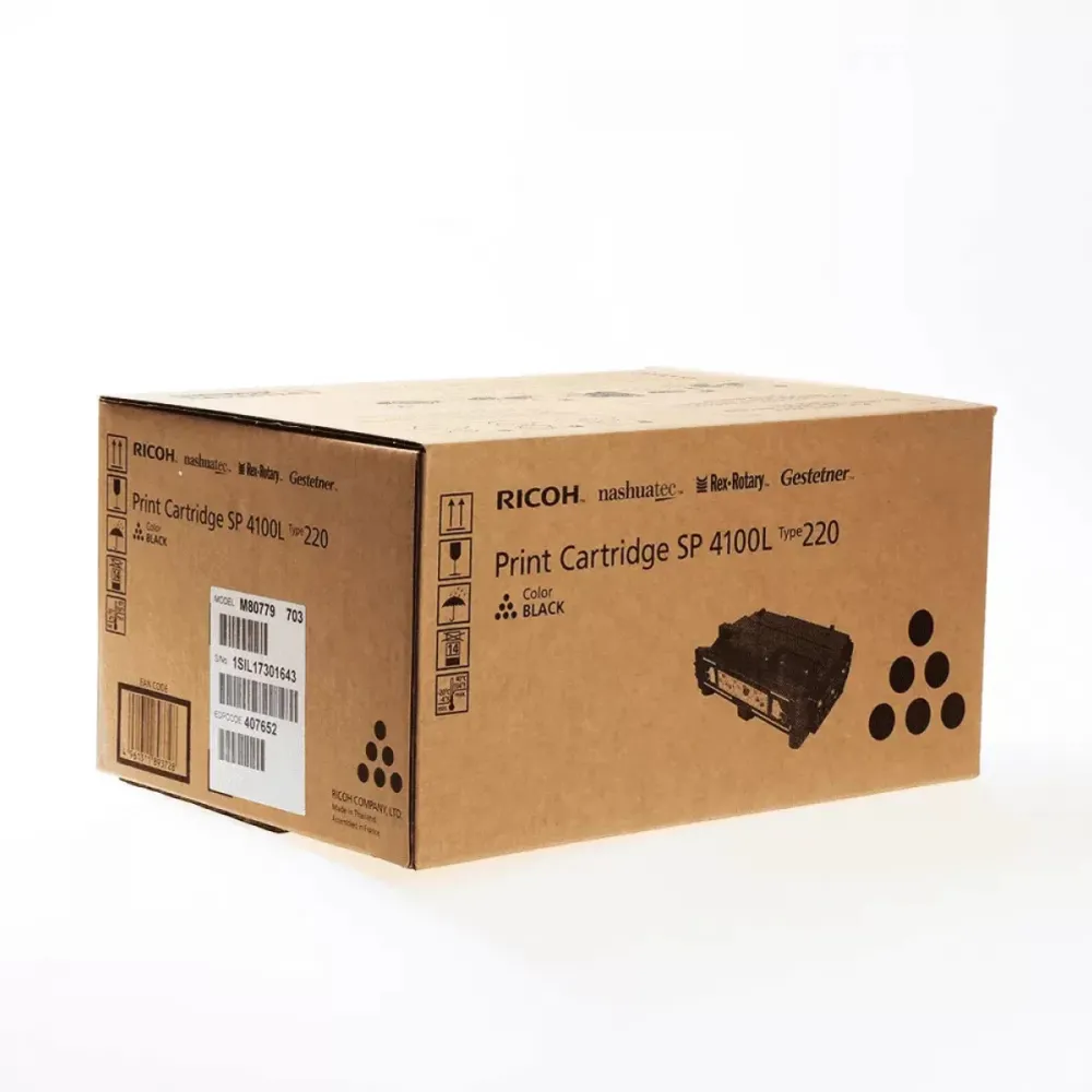 Ricoh Toner 407652 / Type 220 Black