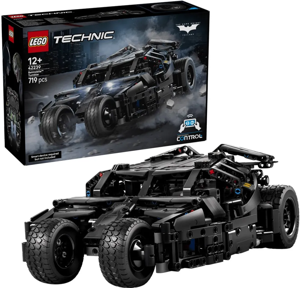 Set de constructie LEGO Technic Batmobile™ Tumbler 42239, 719 piese