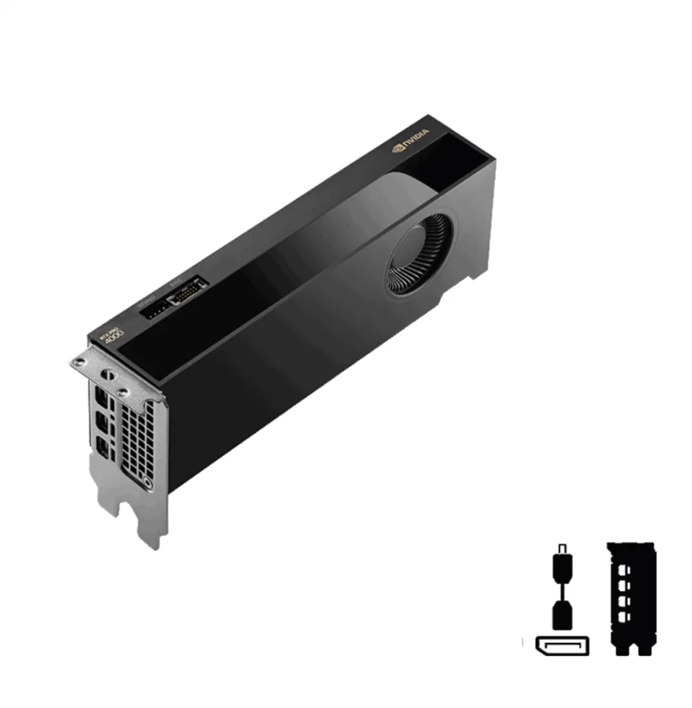 PNY Quadro RTX PRO 4000 Blackwell 24GB GDDR7 SFF 4xDP