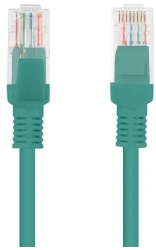 Cablu LANBERG Patchcord RJ45 cat. 5e UTP 20m green