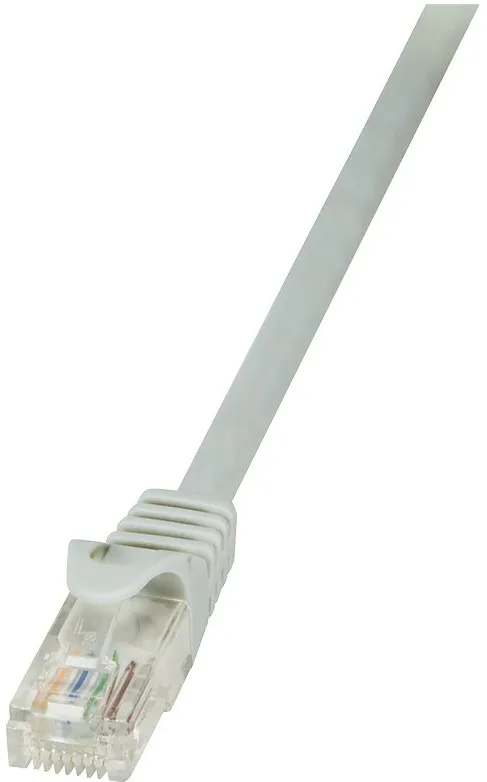 Cablu Logilink LOGILINK - Cablu Patchcord U/UTP, CAT6, EconLine 0,25m, gri