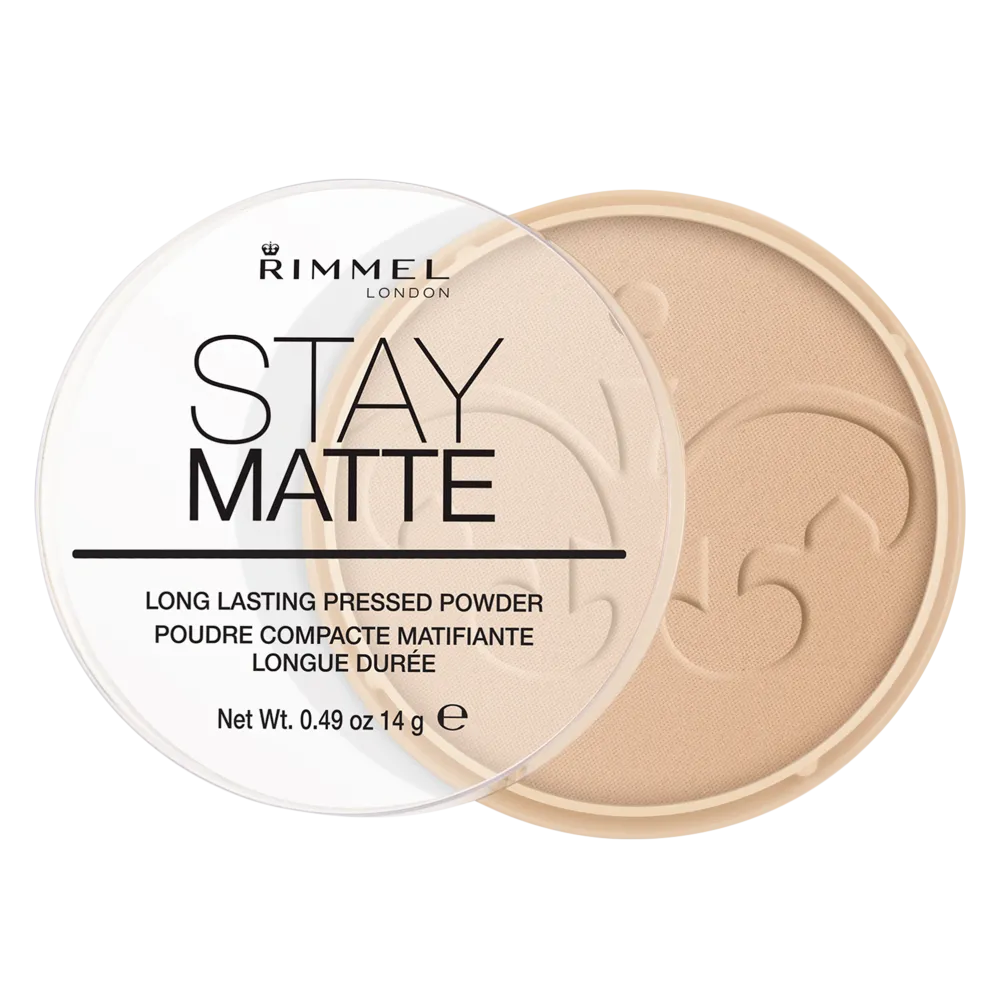 Pudra Rimmel Stay Matte, 004 Sandstorm, 14 g