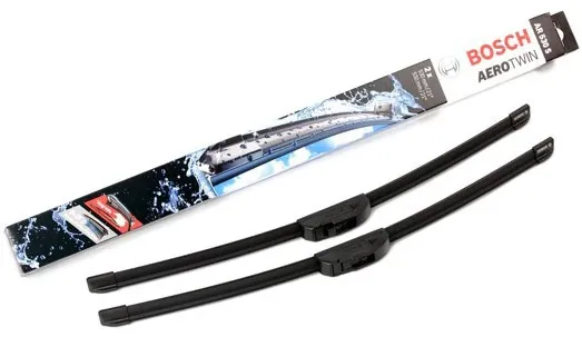Set stergatoare Bosch AeroTwin Retrofit 53/53 cm, cu prindere tip carlig (Hook/U), compatibile cu Audi A4 B5, Audi A6 C5, Peugeot 206, Rena