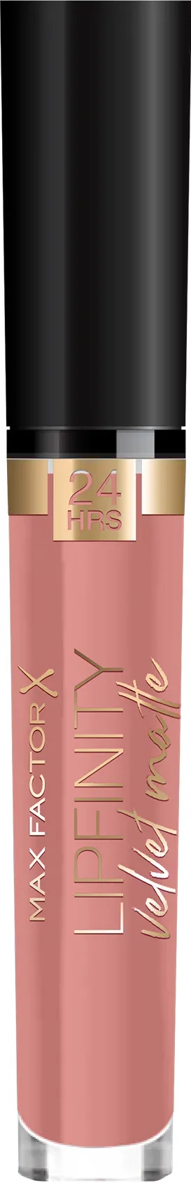 Ruj lichid Max Factor Velvet Matte 15 Nude Silk, 3.5 ml