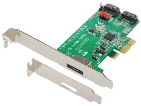 Dawicontrol DC-610e PCIe RAID SATA3 6G eSATA Blister