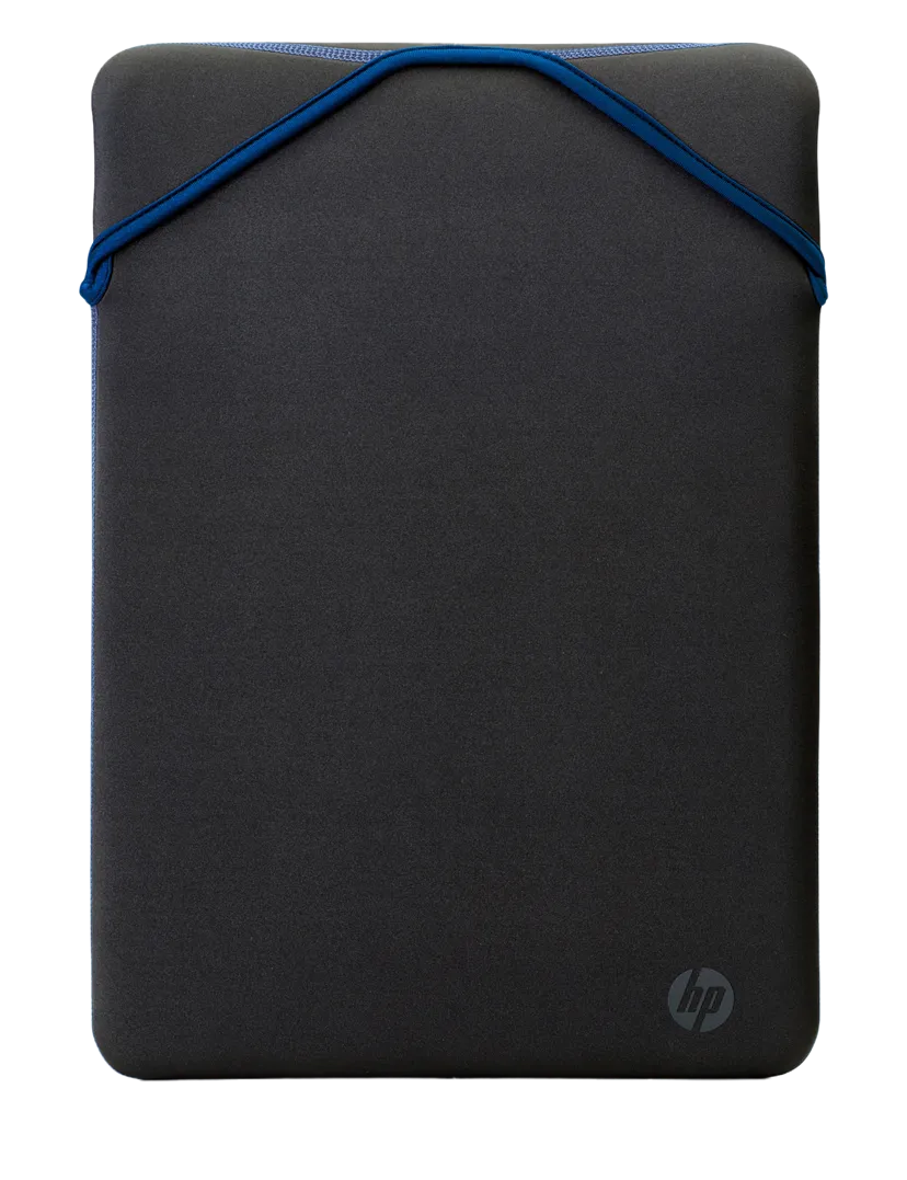 Reversible Protective 15.6-inch Blue/Black Laptop Sleeve - 2F1X7AA