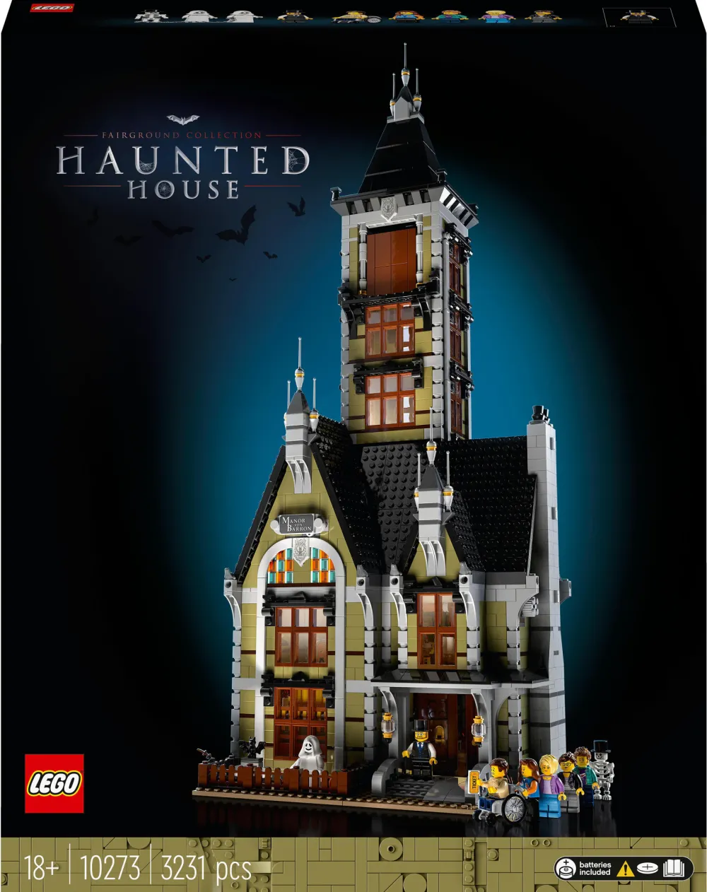 LEGO Creator Expert Ghost House at the Funfair, Haunted House (10273)