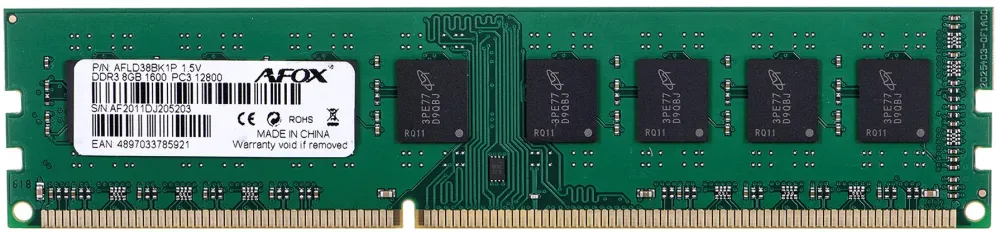 PC memory DDR3 8GB 1600Mhz