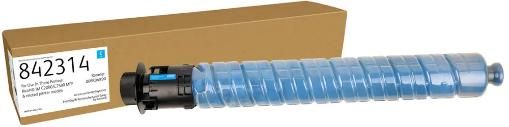 Xerox Toner Everyday Remanufactured Ricoh 842314 Cyan