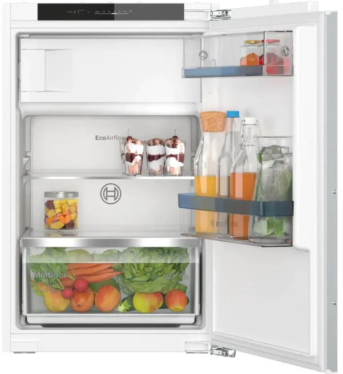 Frigider cu o usa incorporabil Bosch KIL22VFE0 , 119 l, EcoAirflow, Iluminare LED, Clasa E, 87 cm