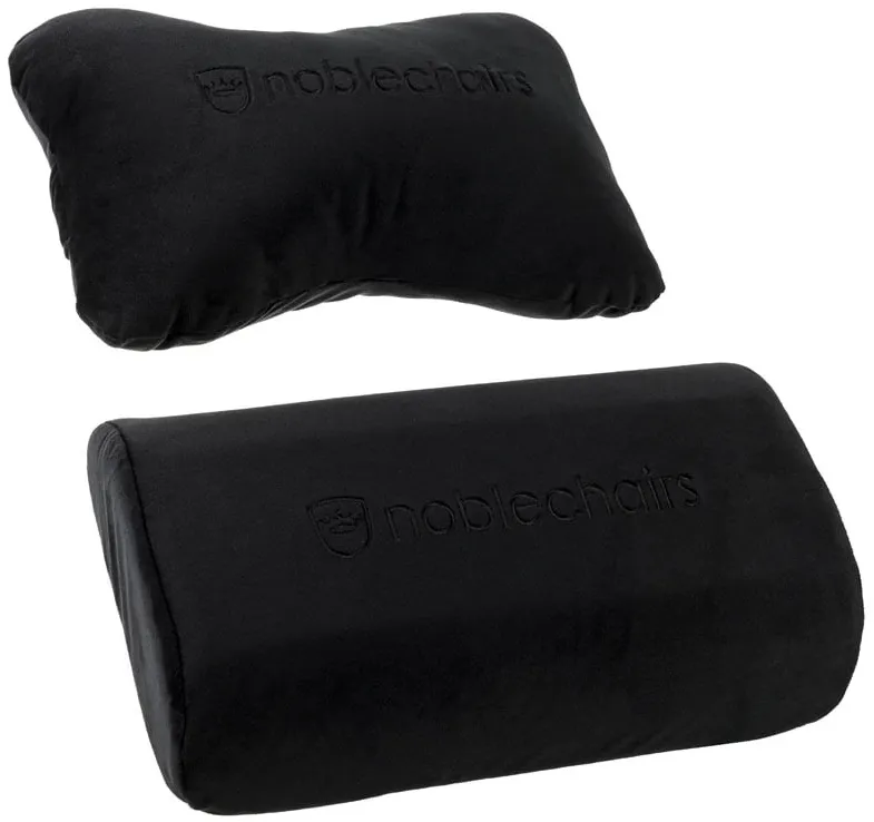 noblechairs Pillow Set for EPIC/ICON/HERO/LEGEND - black/black