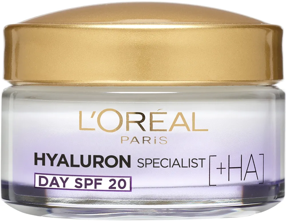 Crema antirid de zi L'Oreal Paris Hyaluron Specialist cu acid hialuronic, 50 ml