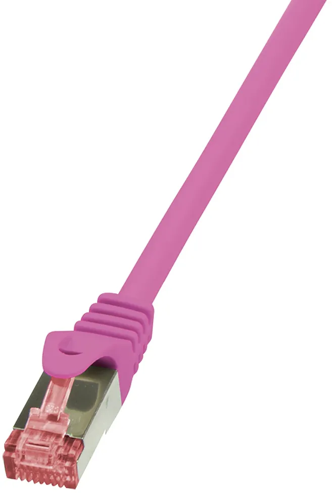 Cablu Logilink LOGILINK - Patchcord Cablu Cat.6 S/FTP PIMF PrimeLine 1,50m, roz