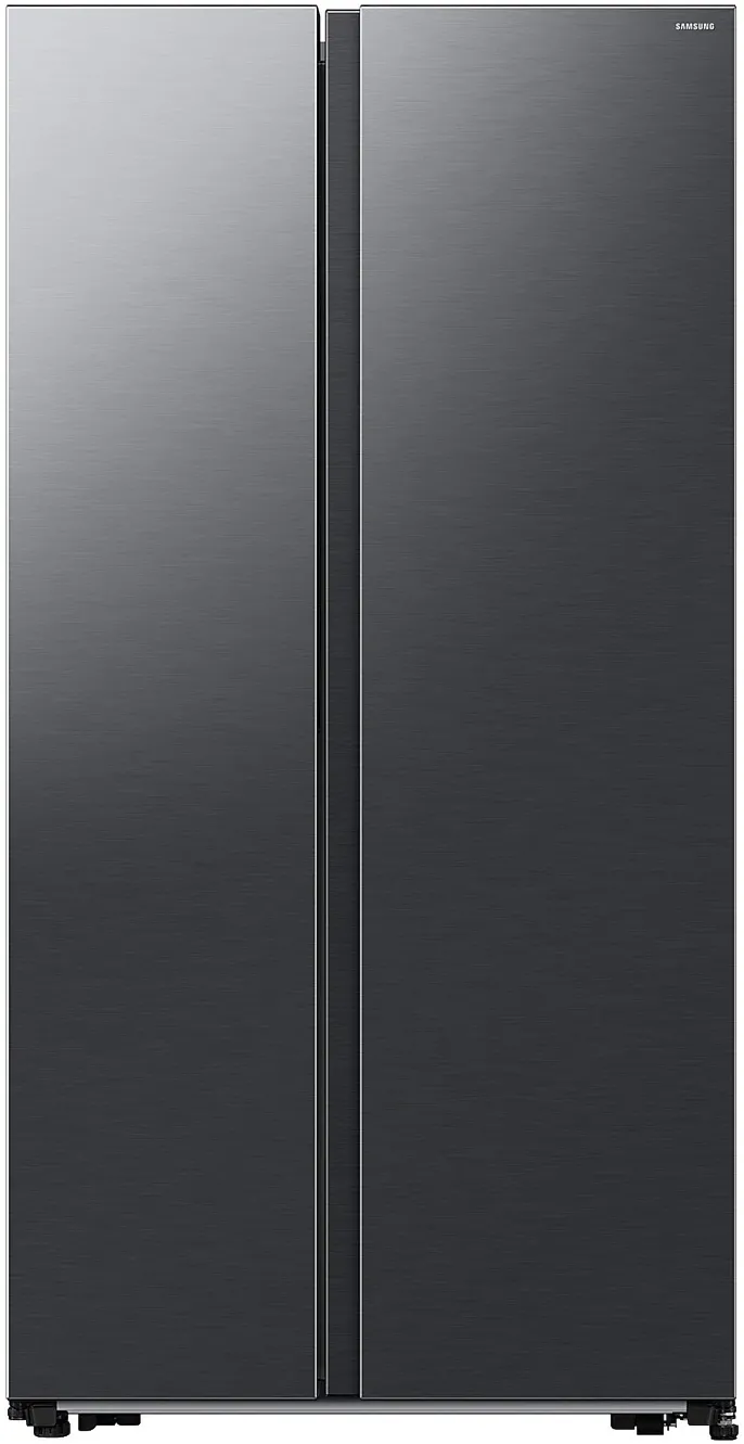 Side by side Samsung RS57DG400EB4EO, 583 l, Clasa E, Full No Frost, All Around Cooling, Compresor Digital Inverter, Smart Things WiFi, AI Energy, H 178 cm, Negru