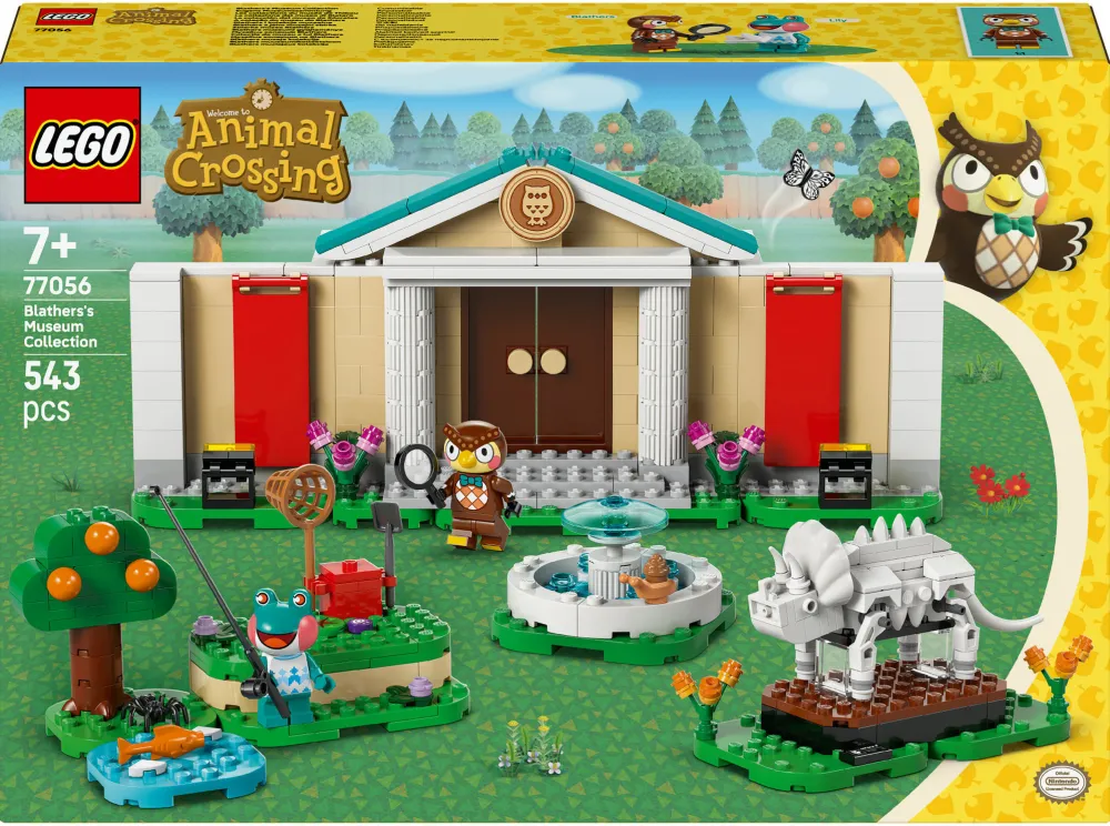 LEGO Animal Crossing - Colectia de muzeu a lui Blathers 77056, 543 piese