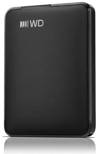 WD 6.3cm 1.0TB USB-C 3.2 ELEMENTS PORTABLE  schwarz extern retail