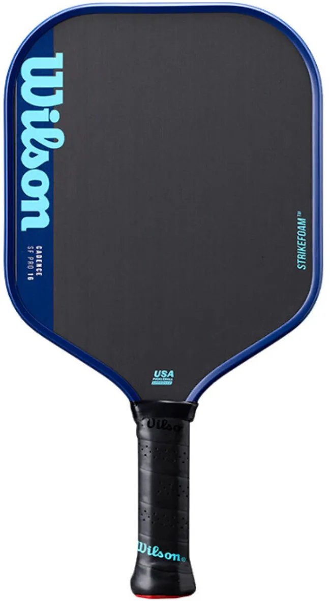 Paleta pickleball, Wilson, 16 mm, Galben/Gri, Cadence SF Pro 16