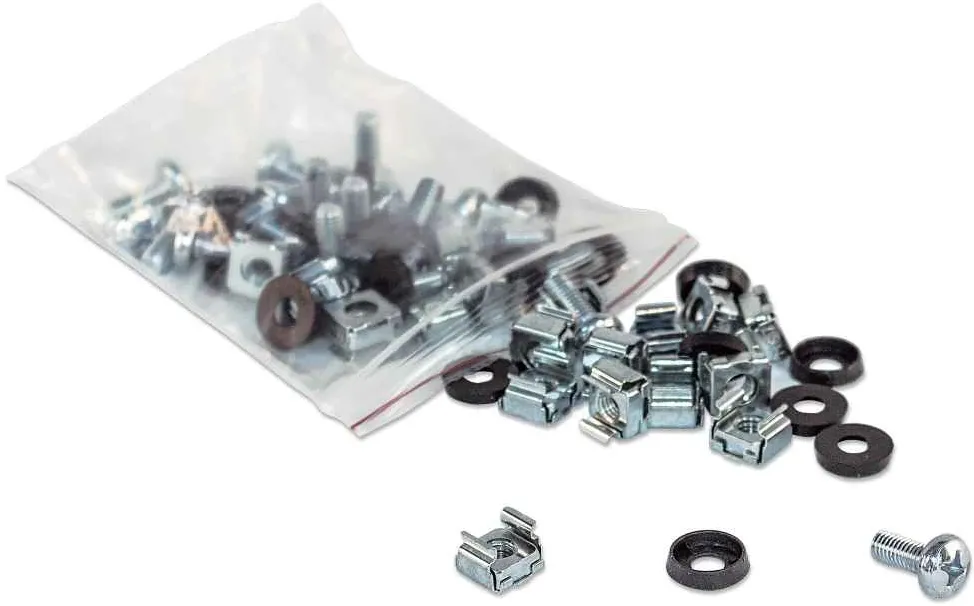 INTELLINET Schraubensatz 100-teilig silber
