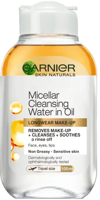 Apa Micelara bifazica Garnier Skin Naturals cu ulei de Argan, 100 ml