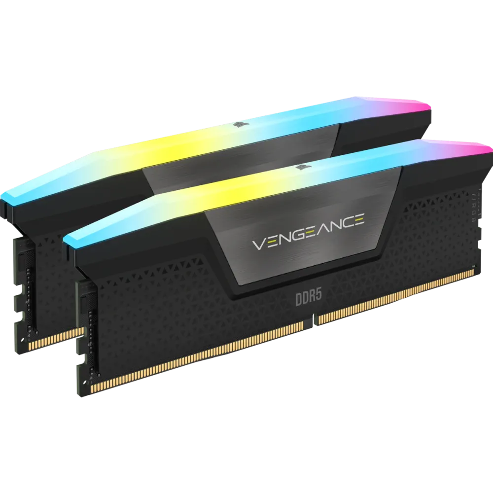 DDR5  64GB PC 5200 CL40 CORSAIR KIT (2x32GB) VENGEANCE RGB W retail
