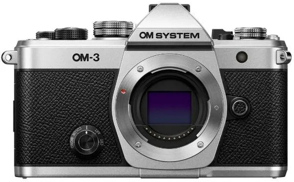 OM System OM-3 body silver