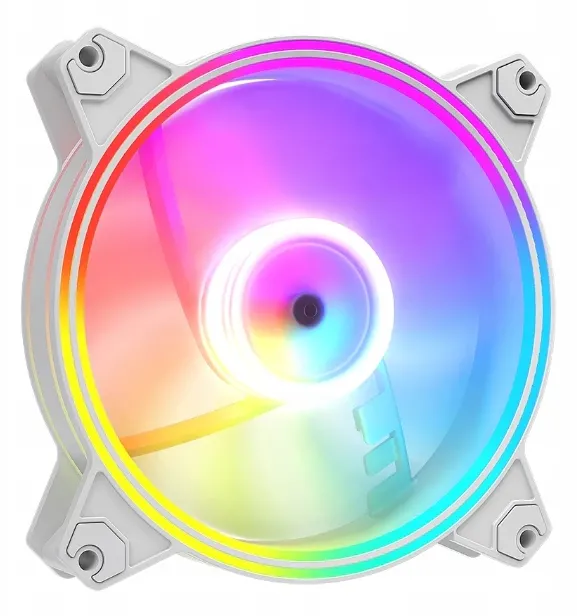 Volcano apex 120 argb white reverse fan