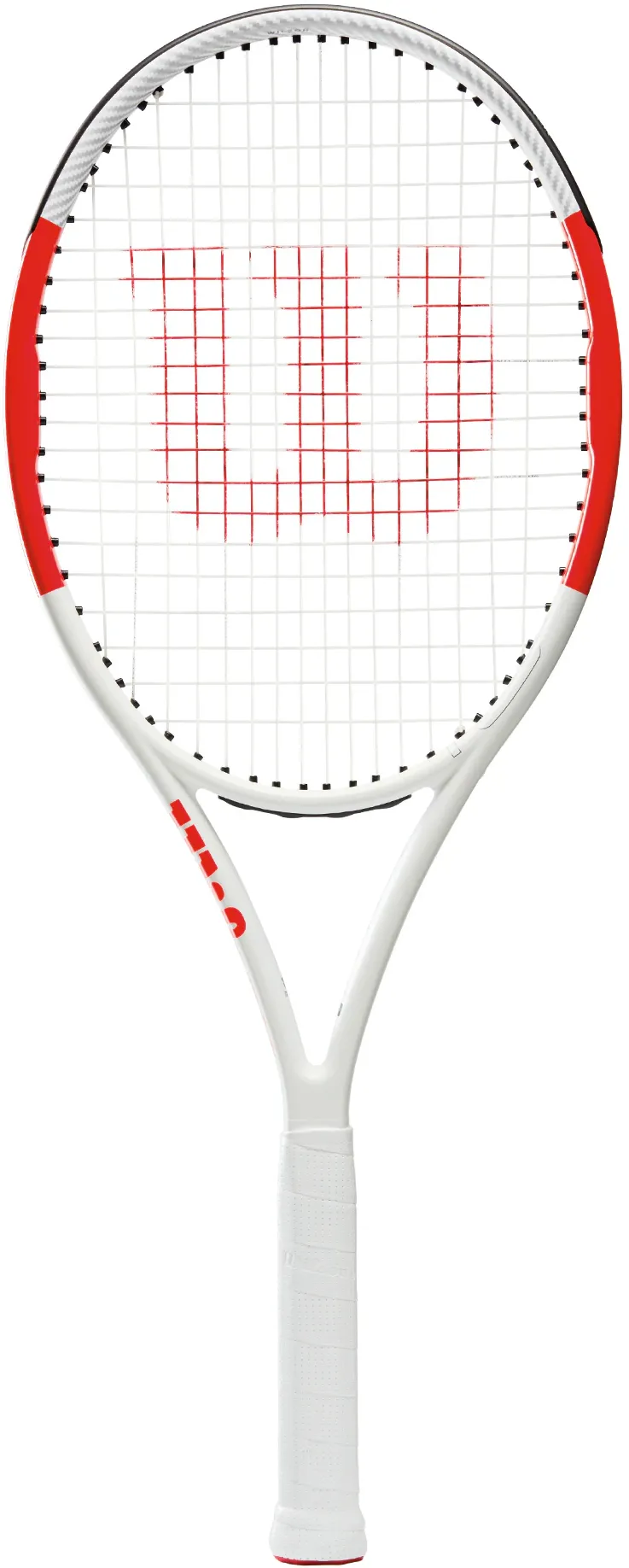 Racheta tenis Wilson Six.One Lite 102, Alb/Rosu, 27.25", Maner 1