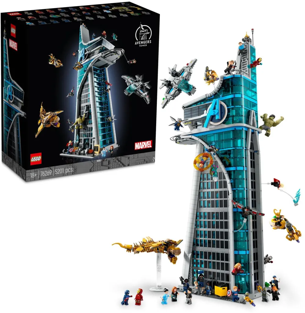 LEGO Marvel - Turnul Razbunatorilor 76269, 5201 piese