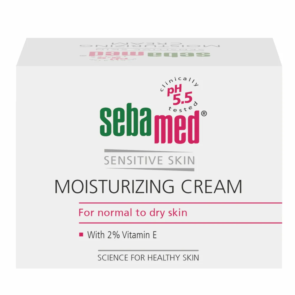 Crema dermatologica hidratanta cu vitamina E Sebamed pentru ten sensibil, 75 ml