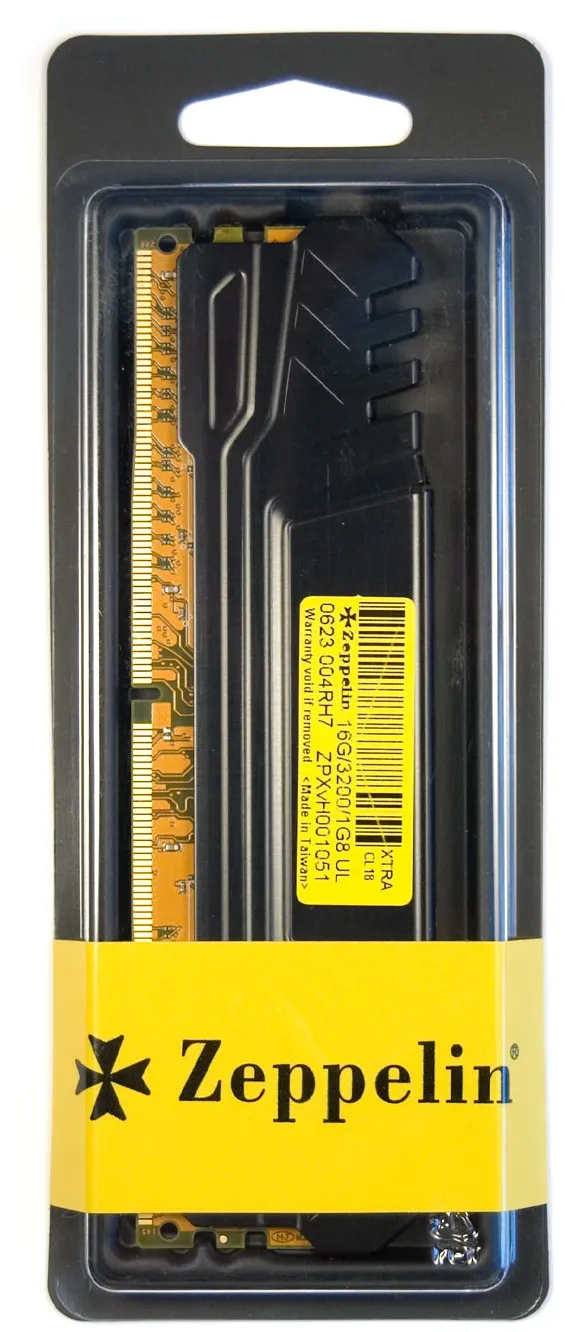 MEMORIE DDR  Zeppelin DDR4 16GB frecventa 2400 MHz, 1 modul, radiator, retail "ZE-DDR4-16G2400-RD"