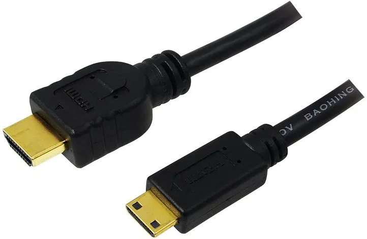Logilink HDMI-Kabel Ethernet A -> mini St/St 2.00m sw