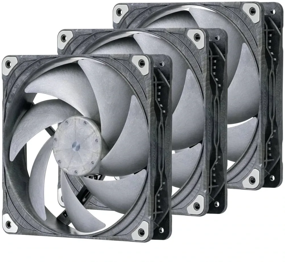 PHANTEKS T30 PWM 140mm Lüfter, 3er Pack - schwarz