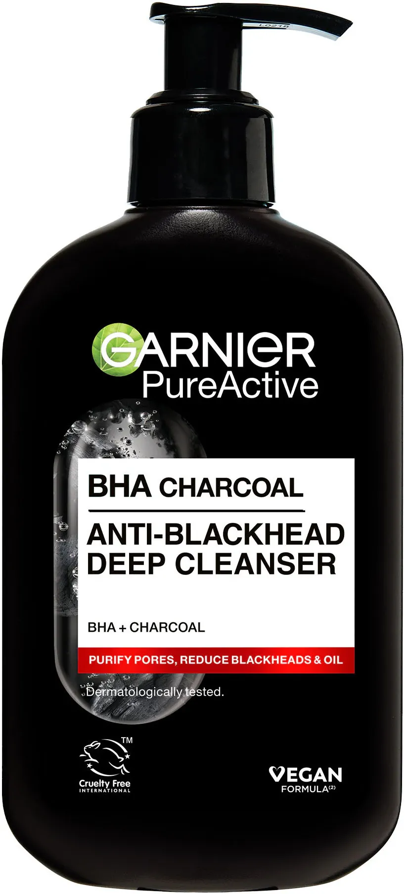 Gel de curatare Garnier Pure Active Charcoal pentru tenul cu tendinta acneica si puncte negre, 250ml