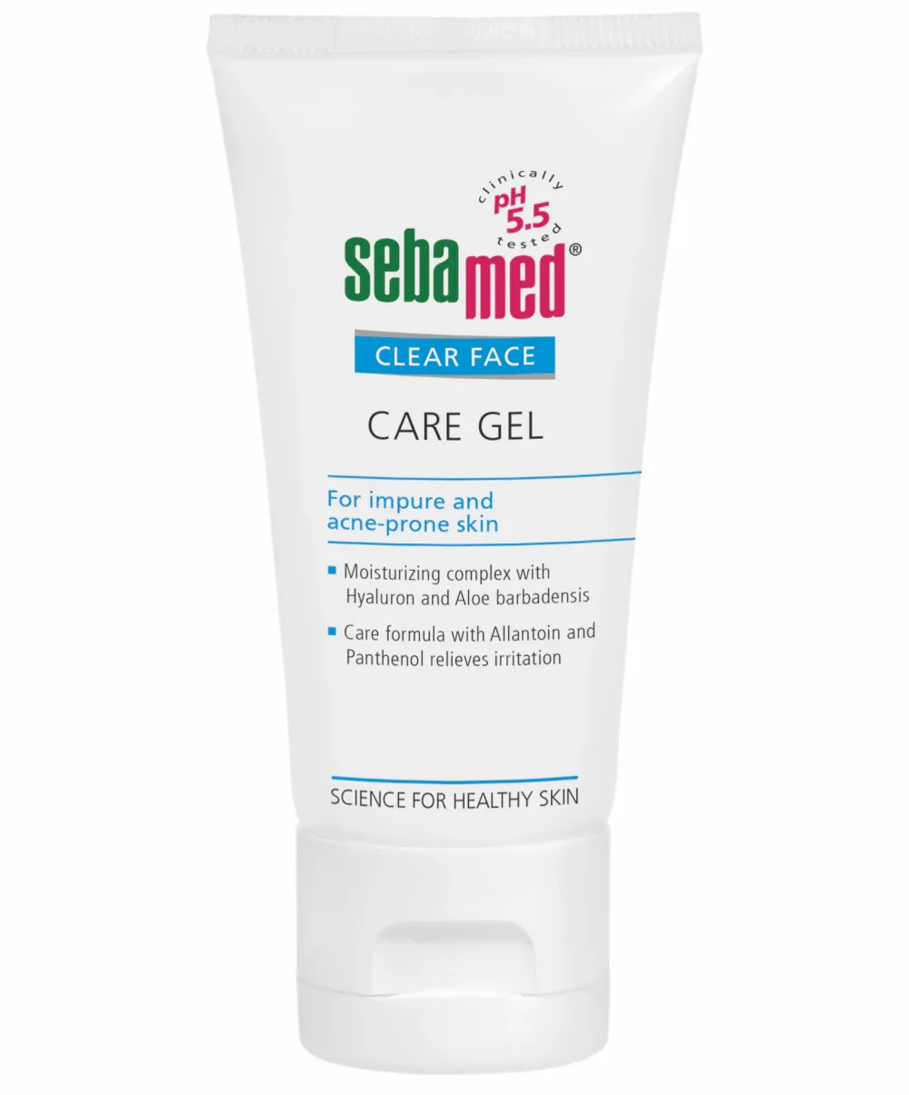 Gel dermatologic actiacneic Clear Face Sebamed pentru ingrijire ten, 50 ml