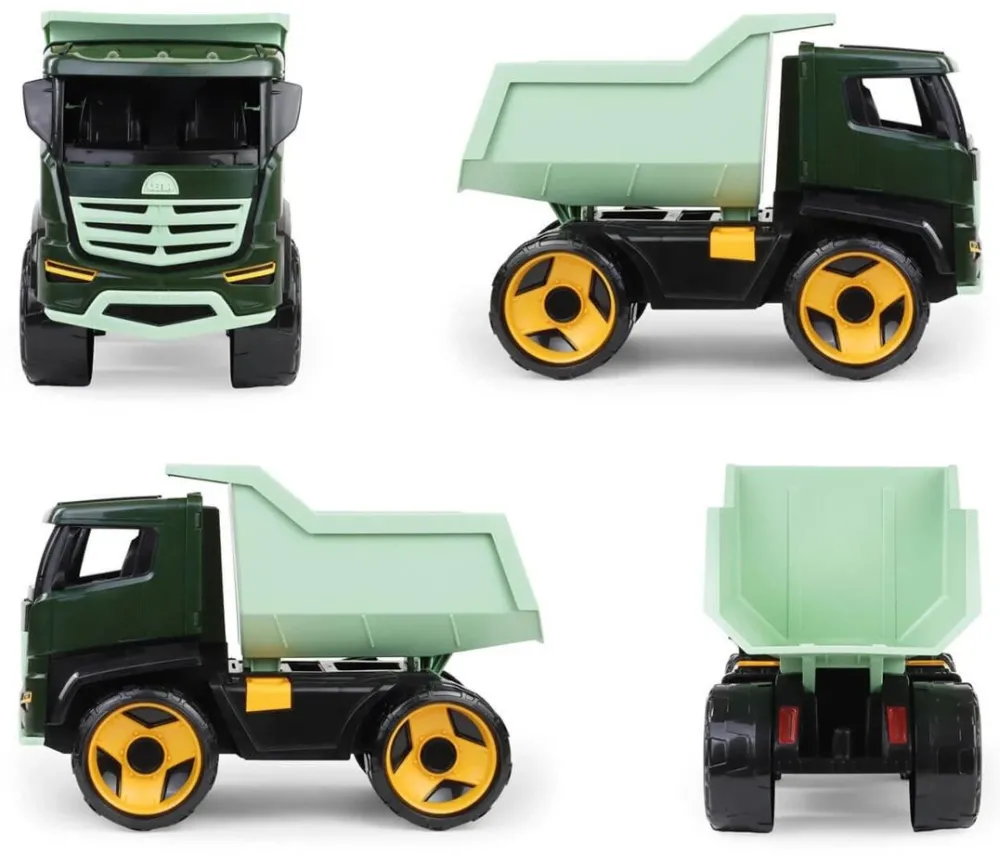 Jucarie Educationala Lena Vehicle Giga Trucks Dump truck Titan 51 cm open