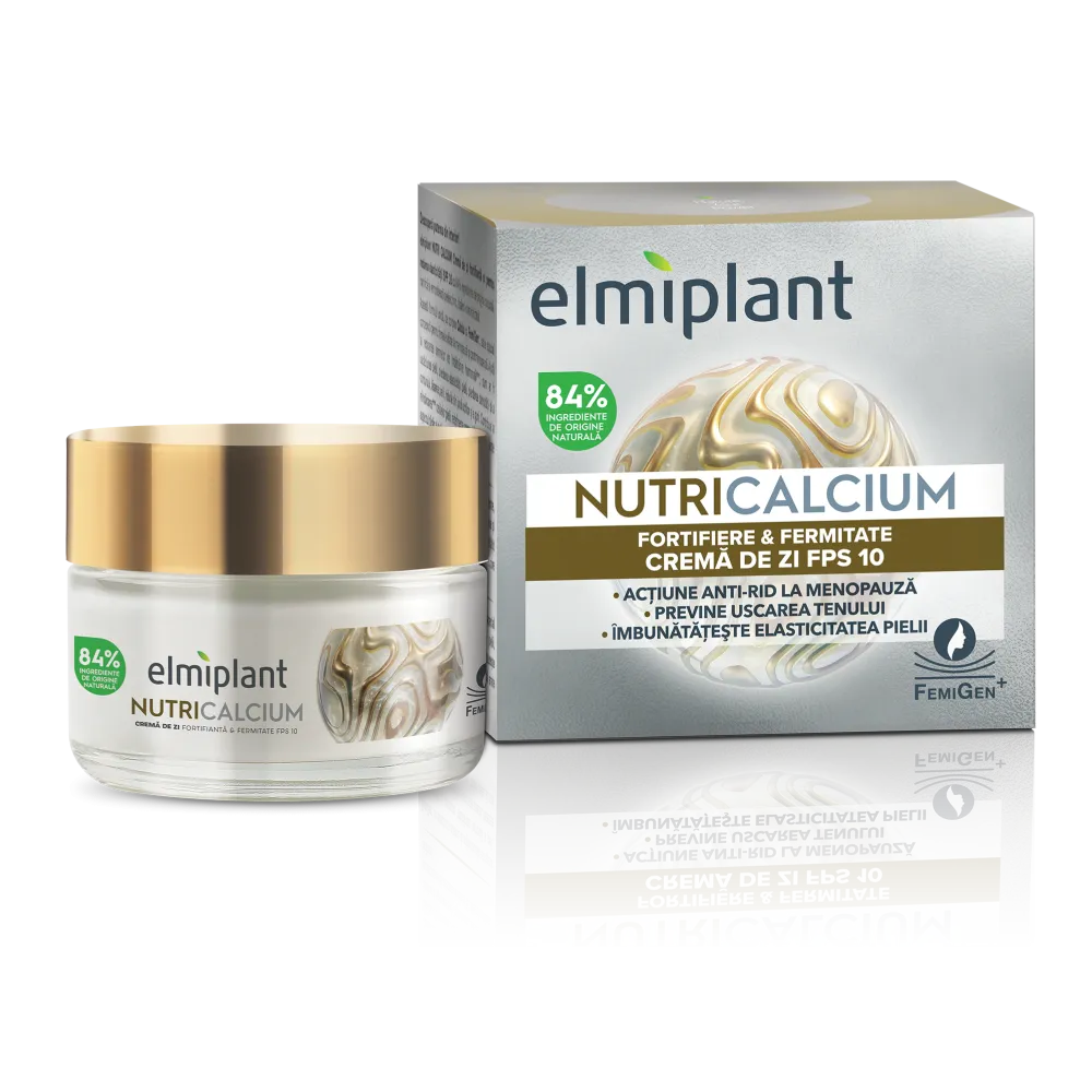 Crema de zi Elmiplant nutriCalcium fortifiere & fermitate, 50 ml