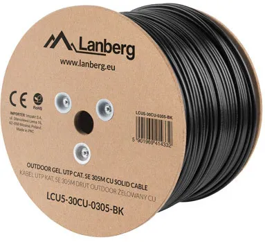 Cable UTP Cat-5E 305m wire