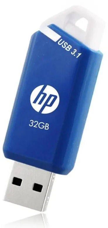 USB-Stick  32GB HP x755w 3.1 Flash Drive    (blue/white) retail