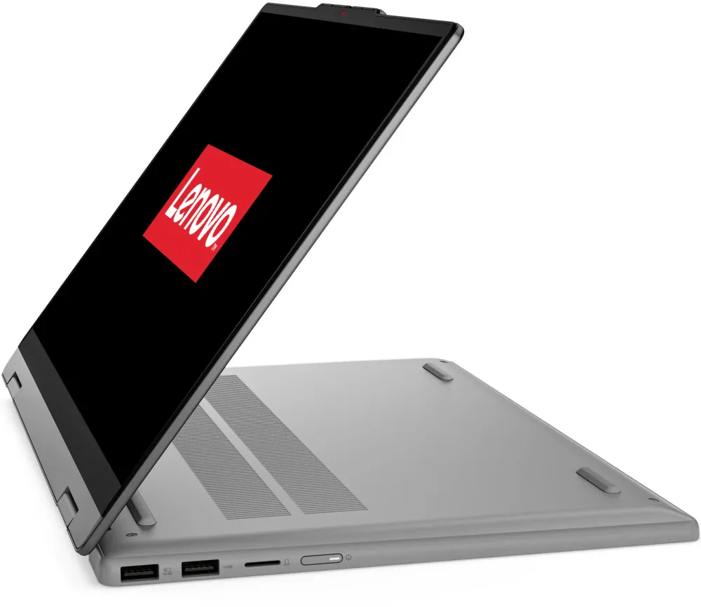 Laptop Lenovo IdeaPad 5 2-in-1 14AHP11 cu procesor AMD Ryzen™ 7 250 pana la 5.1GHz, 14'', WUXGA, IPS, 16GB DDR5 RAM, 1TB SSD, AMD Radeon™ 780M Graphics, No OS, Luna Grey, 3Y Courier