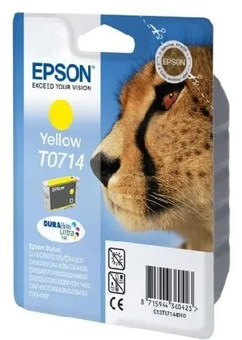 Epson Ink C13T07144012 / T0714 Yellow