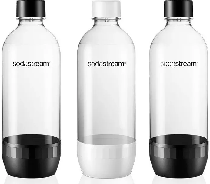 Sodastream PET Bottle Universal (3 Bottles, 1L, black) (2260525)