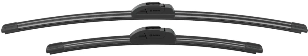 Set stergatoare Bosch AeroTwin Retrofit 60/40 cm pentru Hyundai i20, compatibile cu brate stergator tip carlig (Hook/U)