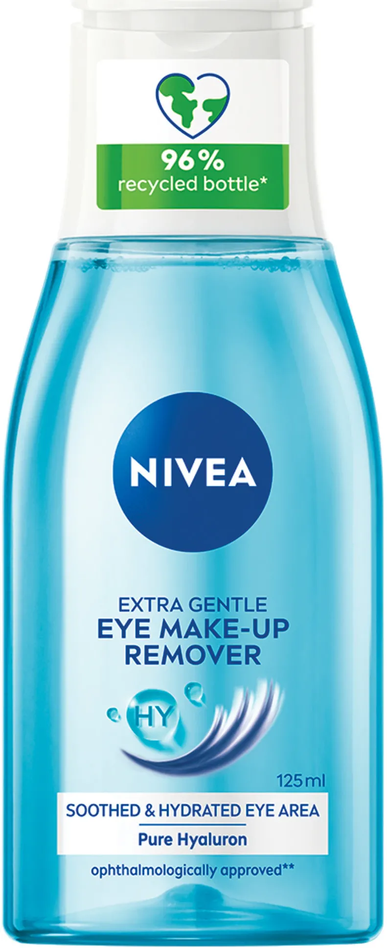 Demachiant pentru ochi NIVEA cu Hyaluron, 125 ml