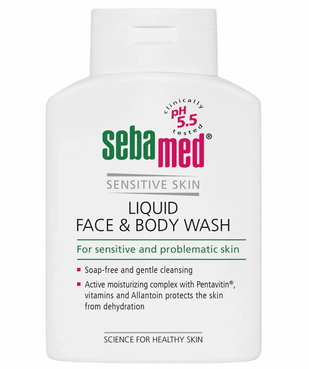 Gel dermatologic de curatare pentru fata si corp Sebamed pentru piele sensibila si normala, 200 ml