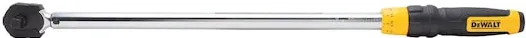 Cheie dinamometrica profesionala 1/2 inch DeWALT DWMT75462-0, forta de strangere 68-339 Nm, precizie +/- 4%, lungime 70 cm, maner cauciucat, reglaj intuitiv, cutie de transport din plastic, perfecta pentru mecanica auto