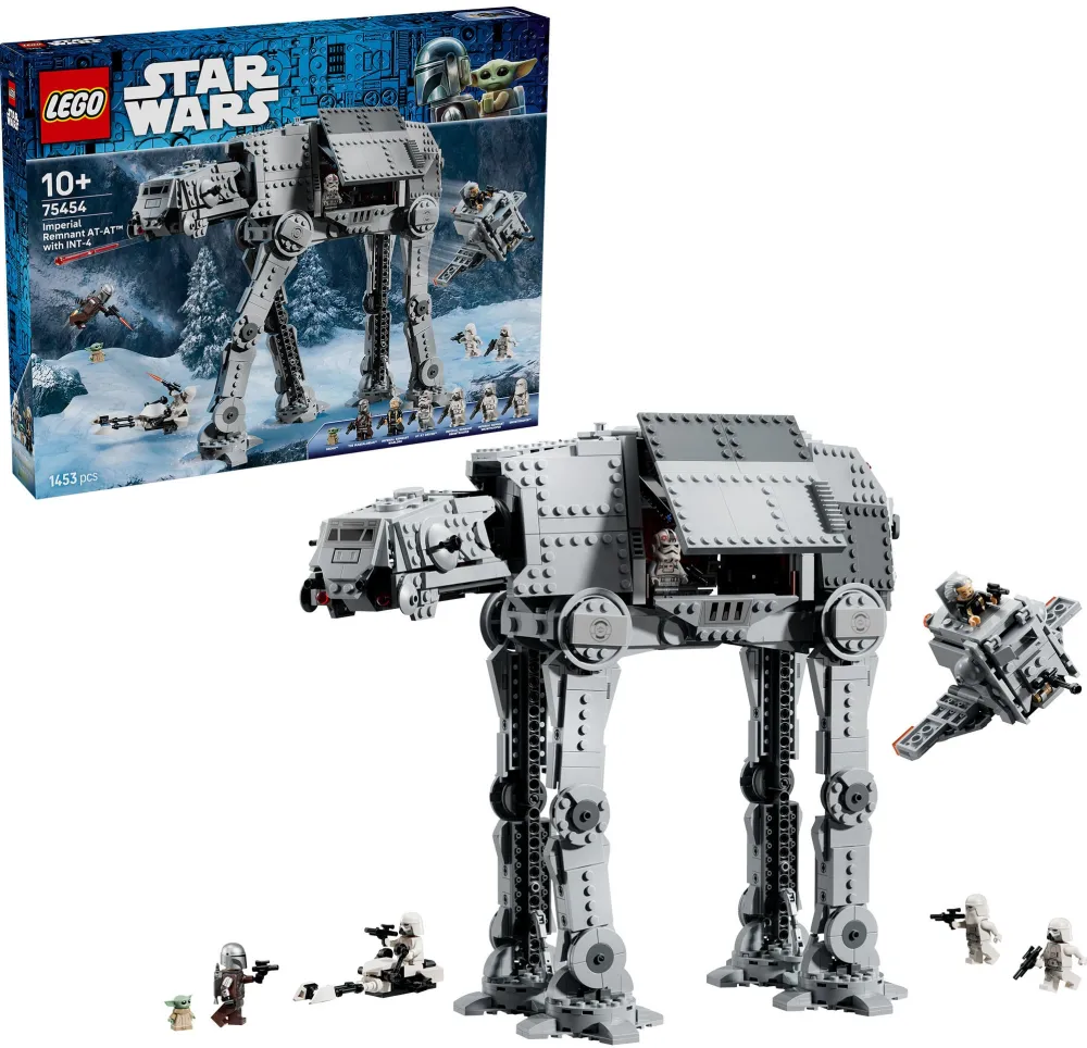 Set de constructie LEGO Star Wars™ AT-AT™ cu INT-4 din Vestigiul Imperiului 75454, 1453 piese